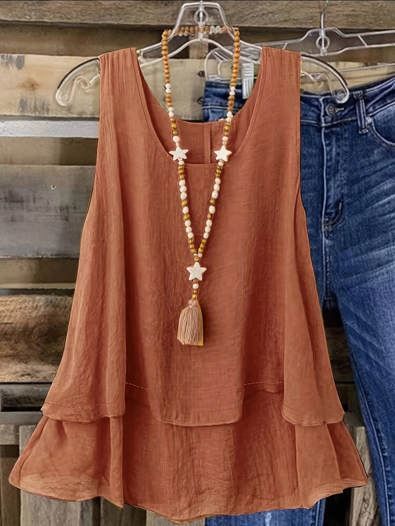 Elegante Top Fluido Boho Chic