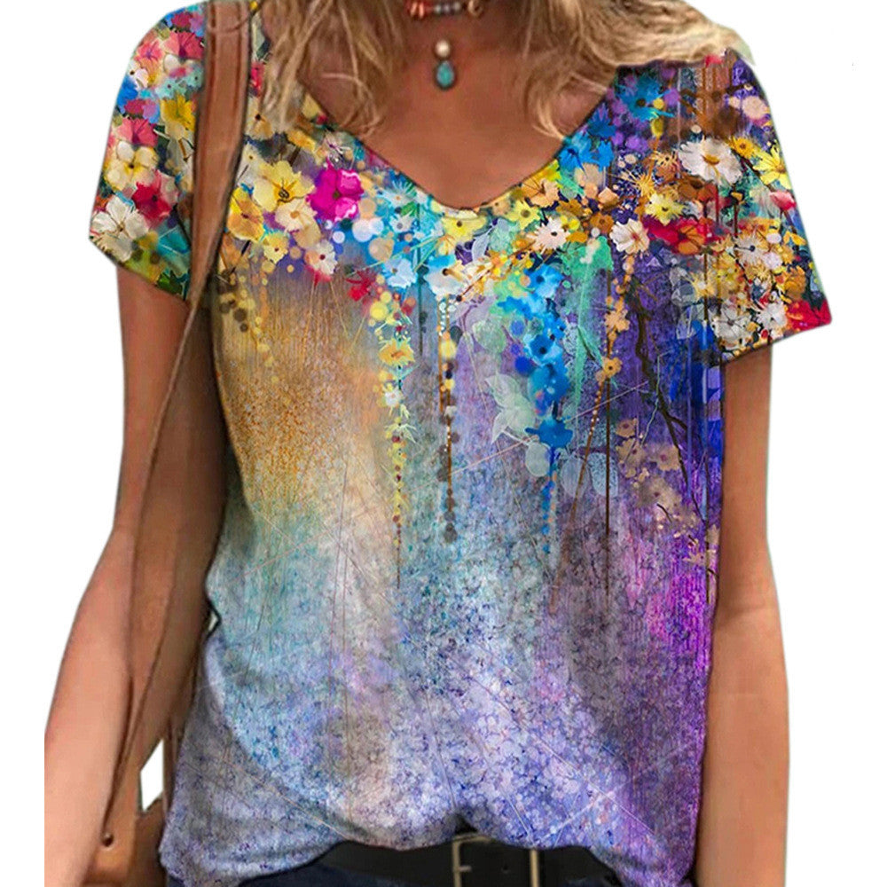 Top Estampado Moderno Curvy