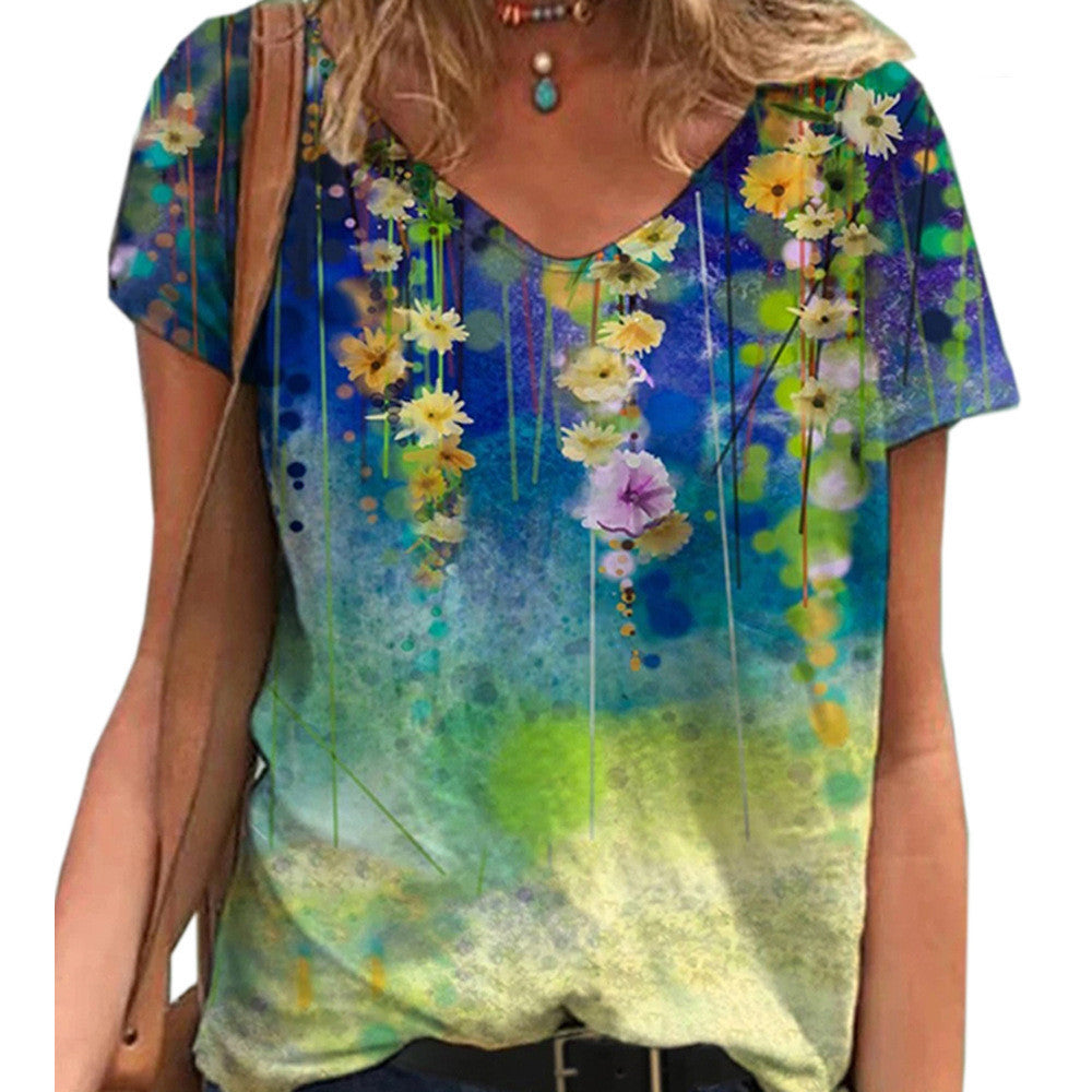 Top Estampado Moderno Curvy