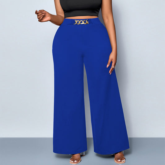 Pantalón de Vestir de Caída Recta