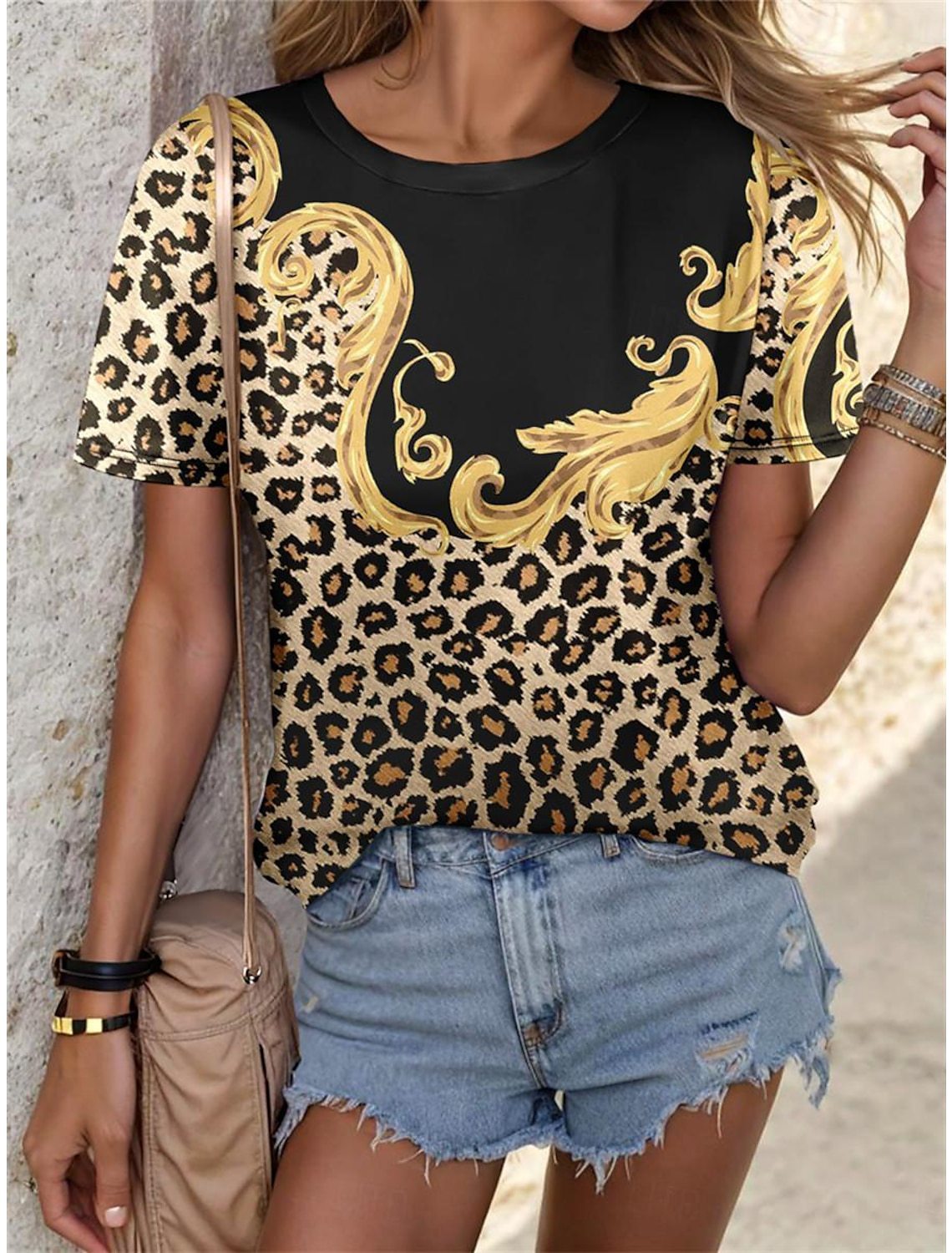 Remera 3D Animal Print Curvy