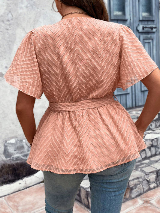 Top de Caída Fluida Plus Size