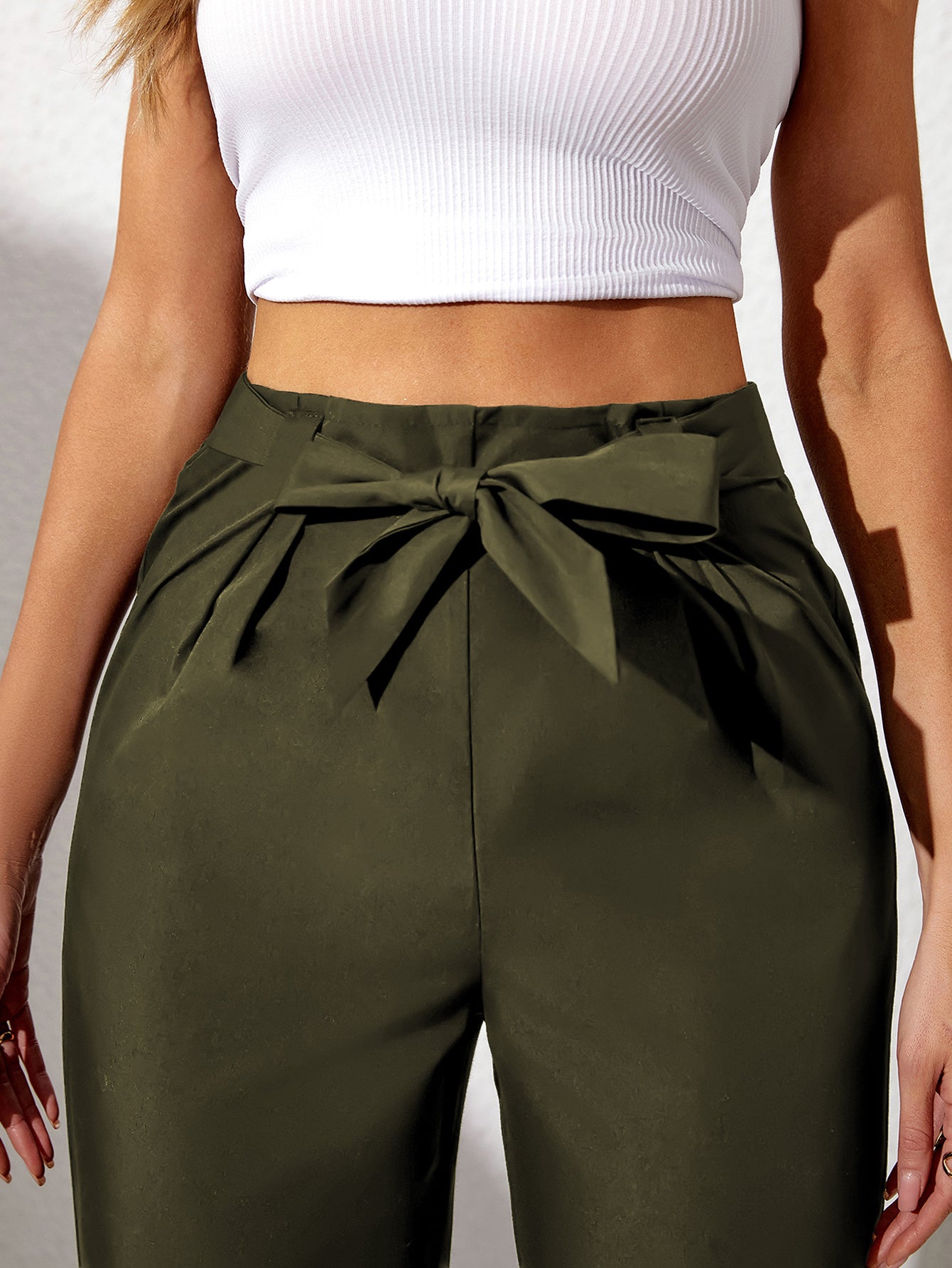 Pantalón Curvy Lazo al Tobillo