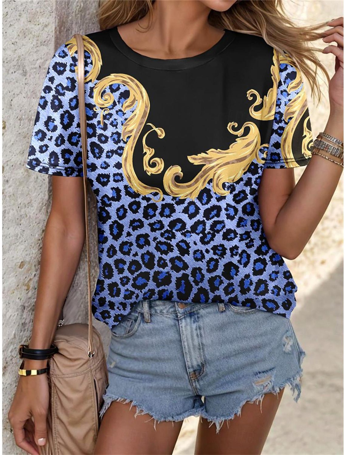 Remera 3D Animal Print Curvy