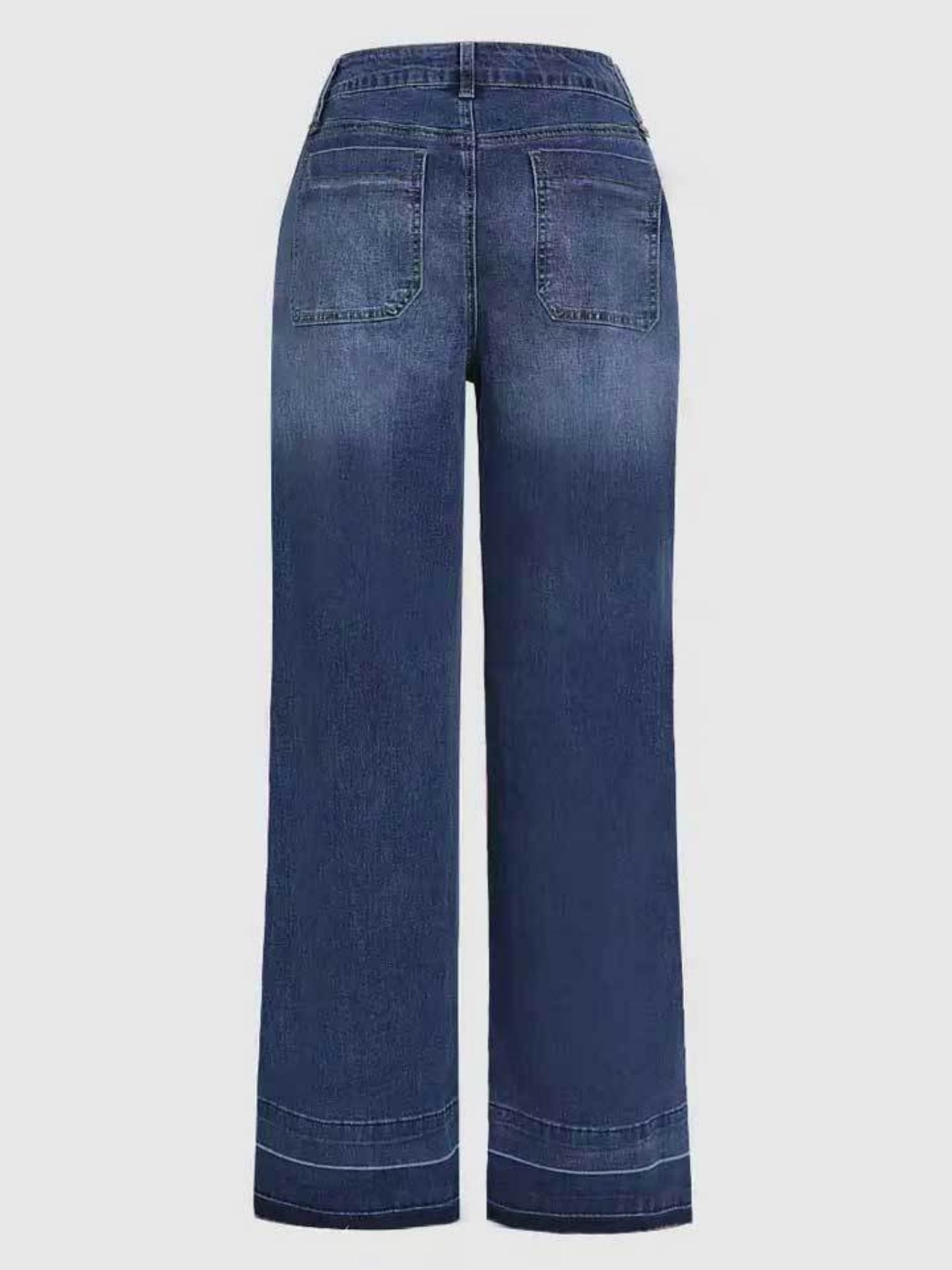 Pantalón Denim Pierna Ancha 2025