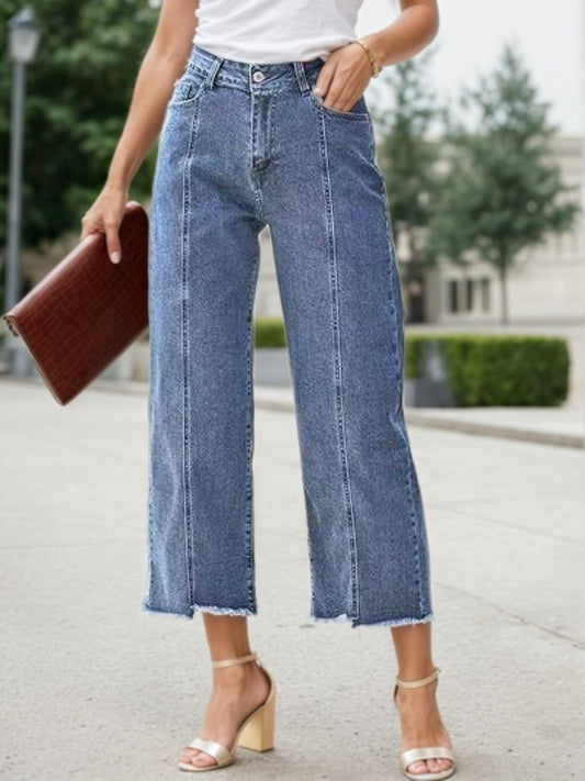 Jean Curvy Wide Leg Talla Grande