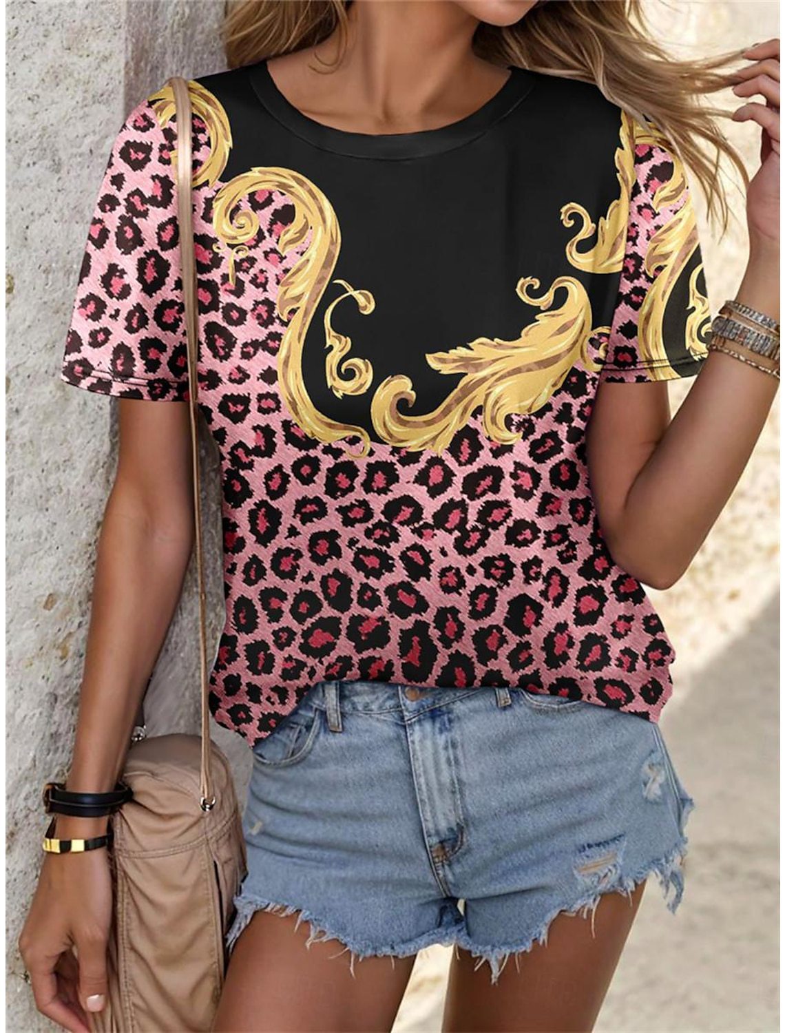 Remera 3D Animal Print Curvy