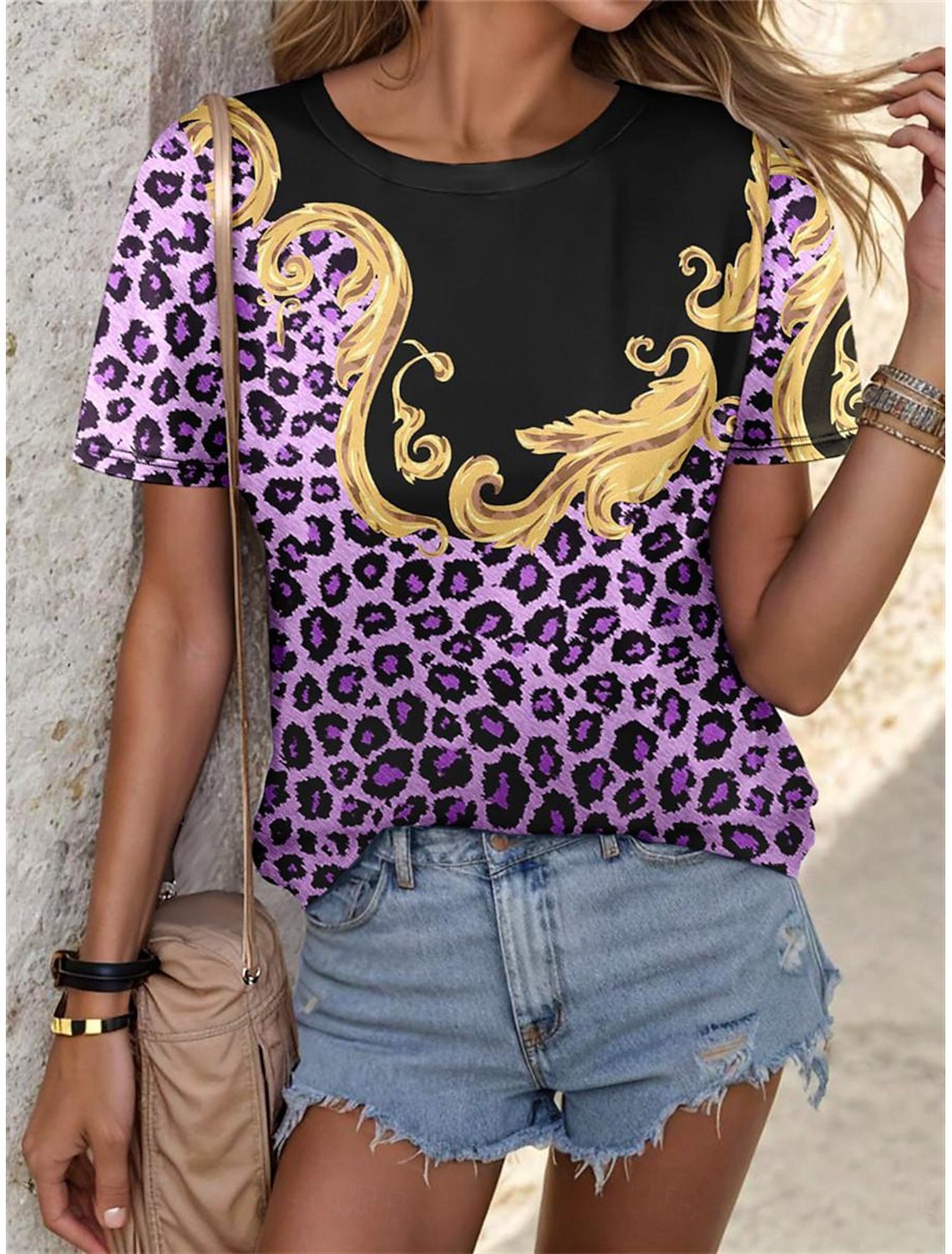 Remera 3D Animal Print Curvy