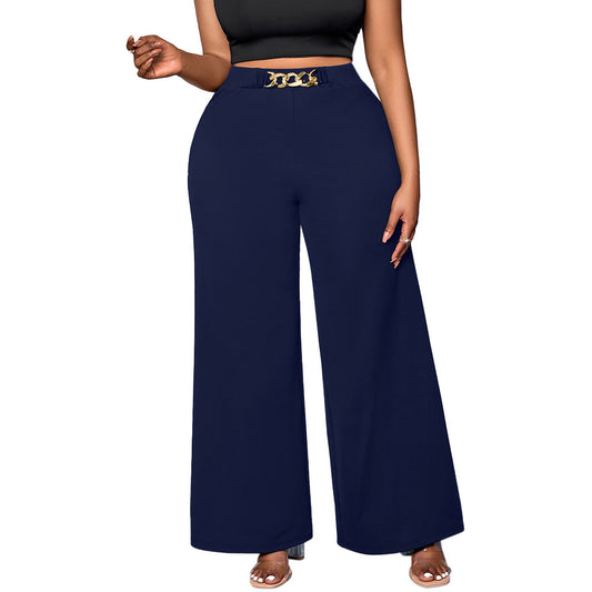 Pantalón de Vestir de Caída Recta