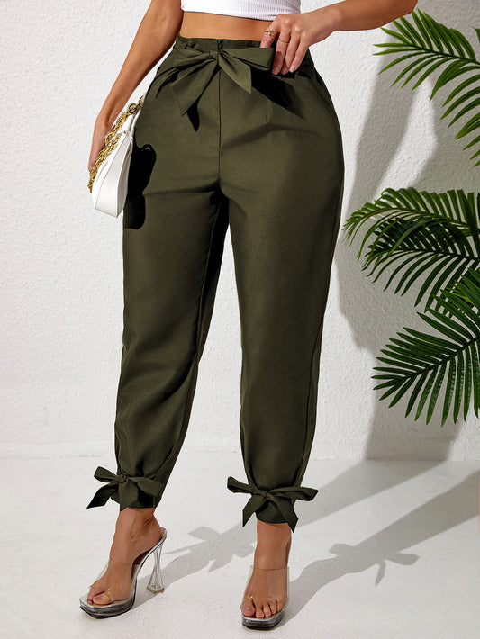 Pantalón Curvy Lazo al Tobillo
