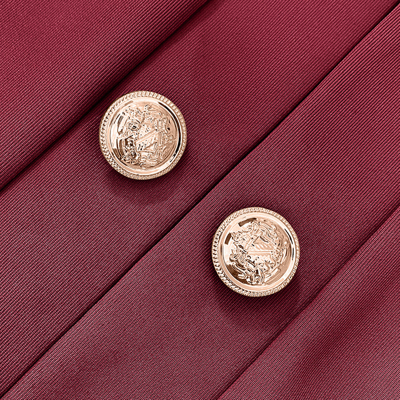 Chaqueta Doble Botonadura Talle Grande