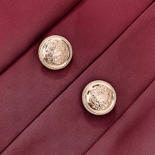 Chaqueta Doble Botonadura Talle Grande