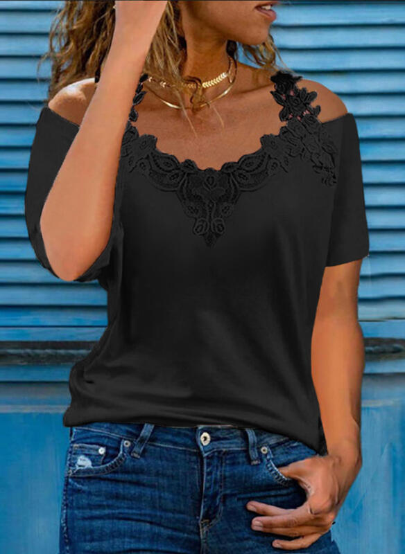 Blusa “Elle” Cuello V Plus Size Estampada y Lisa